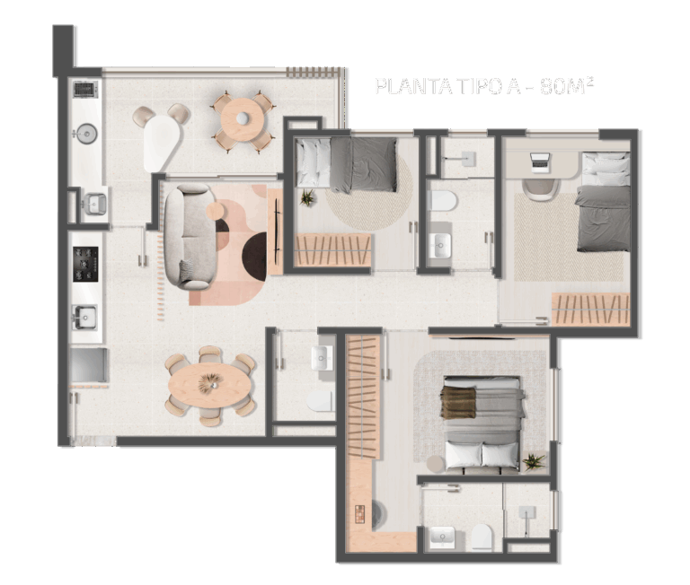 San Vitale - LP - 80 Planta A