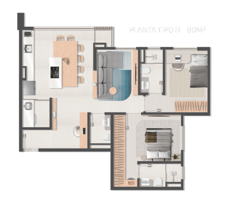San Vitale - LP - 80 Planta H