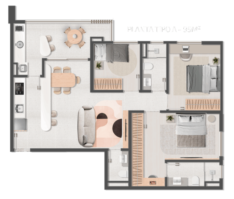 San Vitale - LP - 95 Planta A